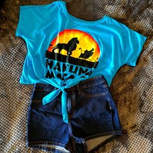 The Lion King crop top